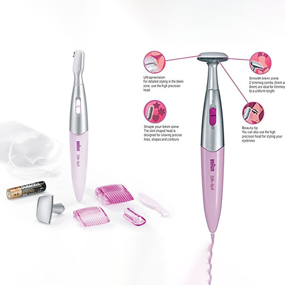 Braun FG1100 Silk epil bikini styler 3 in 1 trimmer hair removal for women