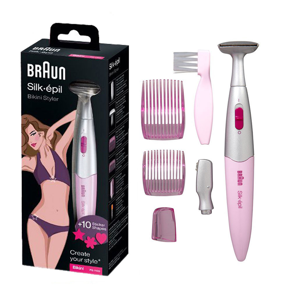 Braun FG1100 Silk epil bikini styler 3 in 1 trimmer hair removal for women