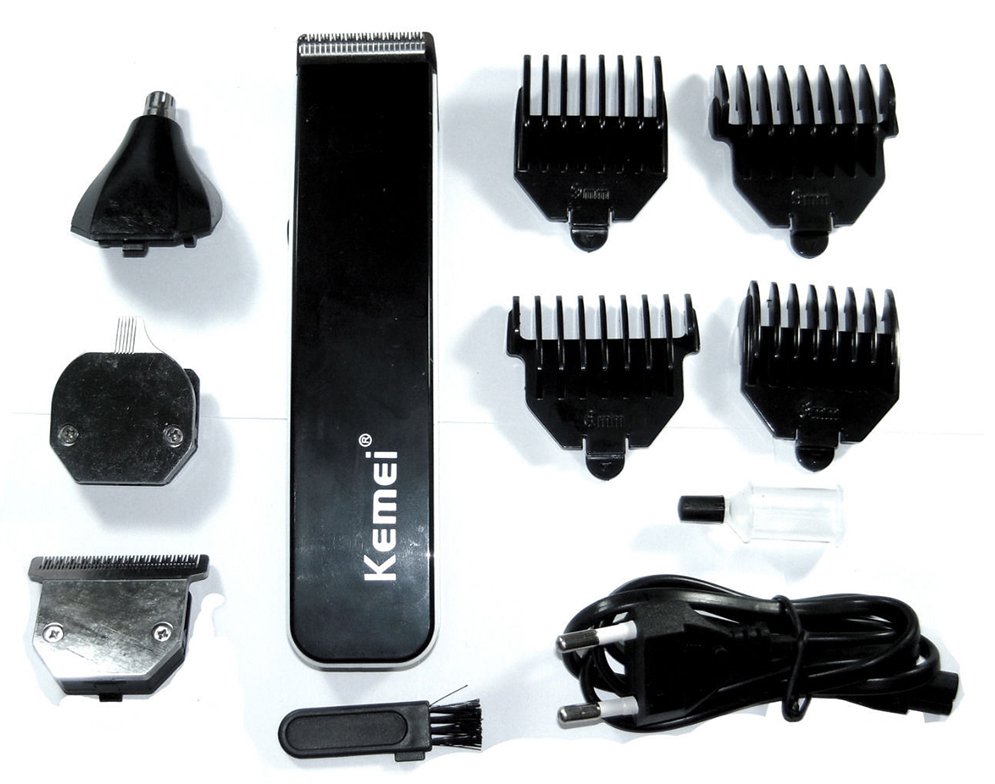 Kemei KM-3580 Multigroom 4 in 1 Grooming Kit Hair Beard and Nose for Men
