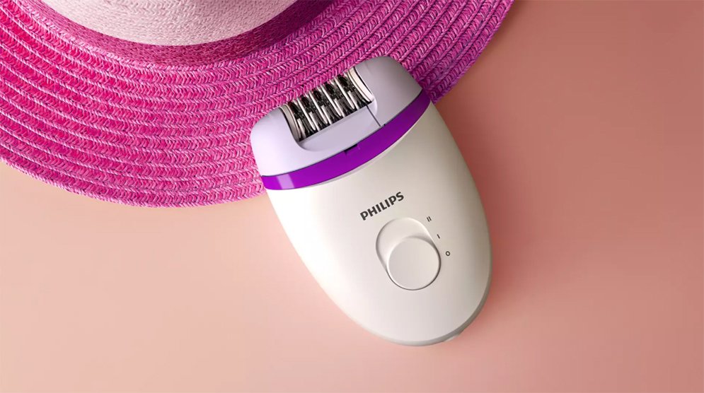 Philips BRE225/00 Satinelle Essential Corded Epilator for Women