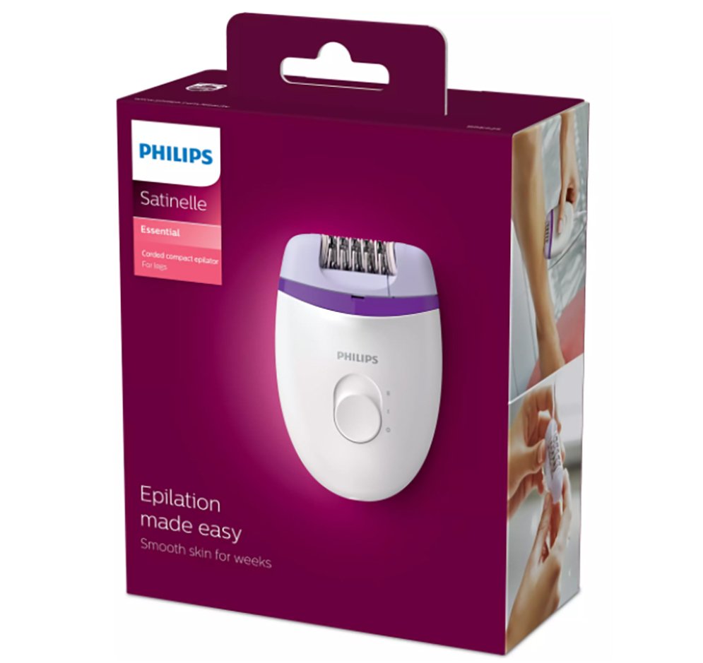 Philips BRE225/00 Satinelle Essential Corded Epilator for Women