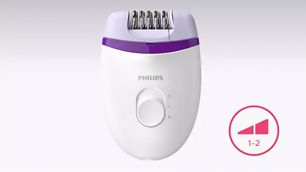 Philips BRE225/00 Satinelle Essential Corded Epilator for Women