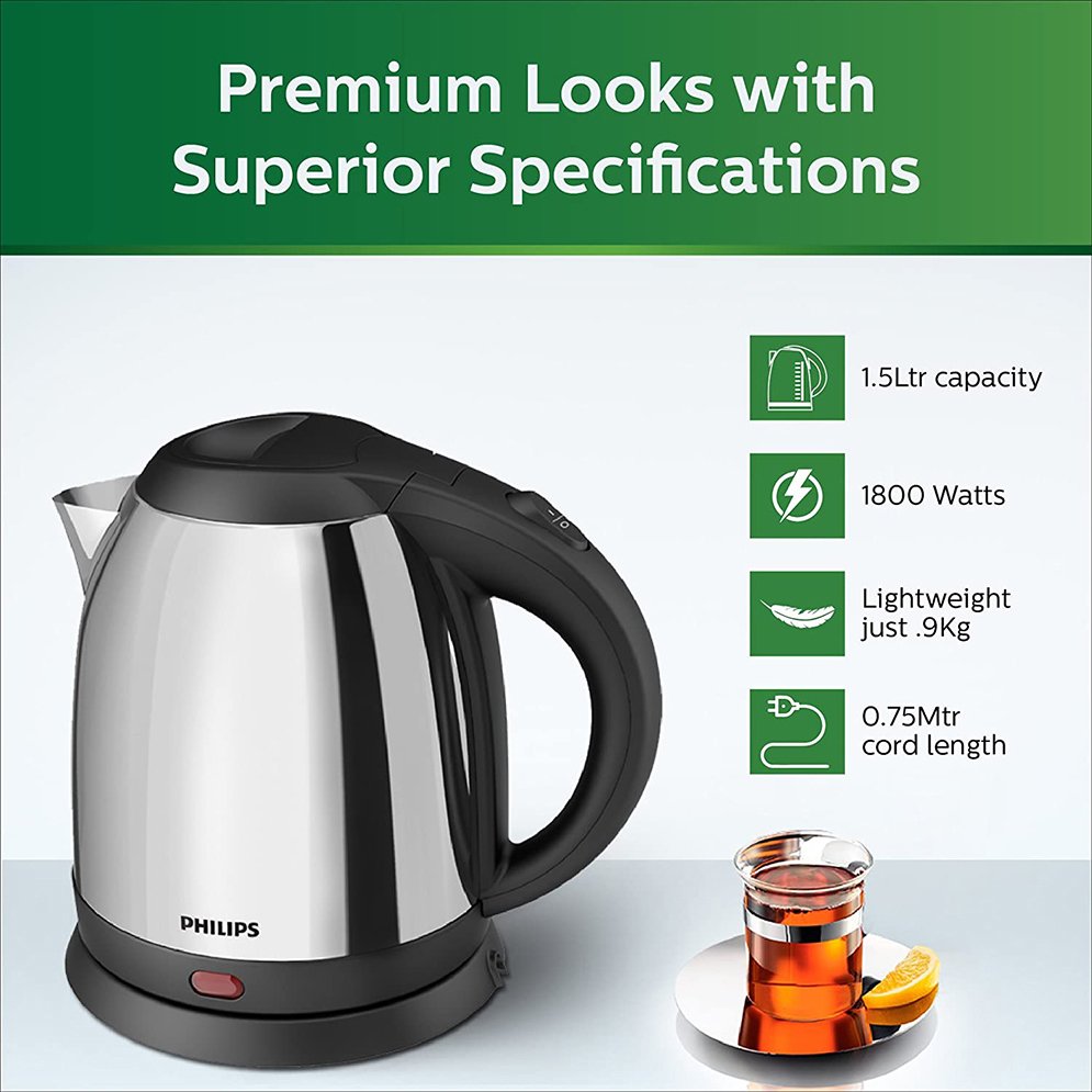 Philips HD9306/03 Electric Kettle Daily Collection