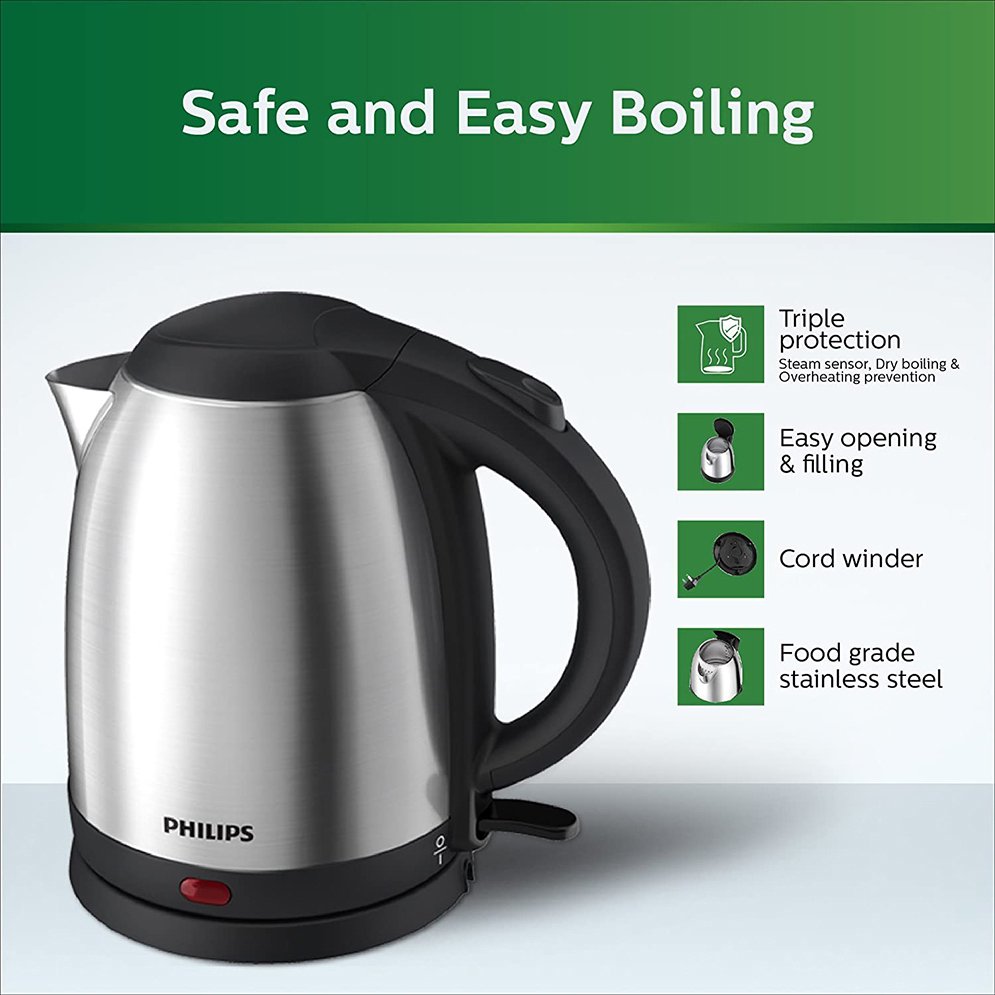 Philips HD9306/03 Electric Kettle Daily Collection