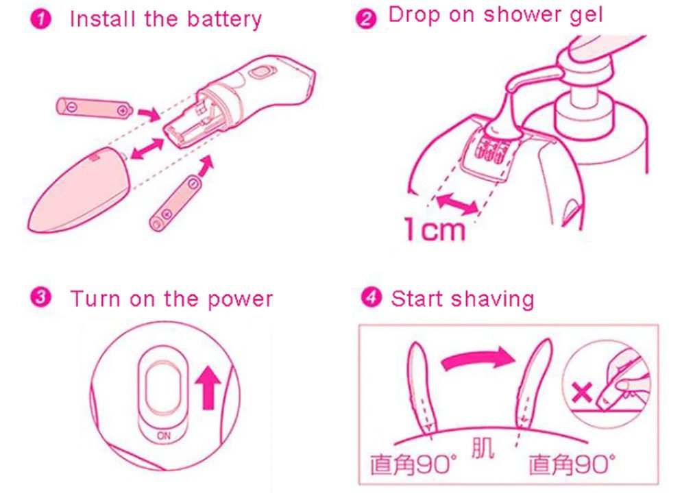 Panasonic ES2081V Wet and Dry Foam Epilator for Women