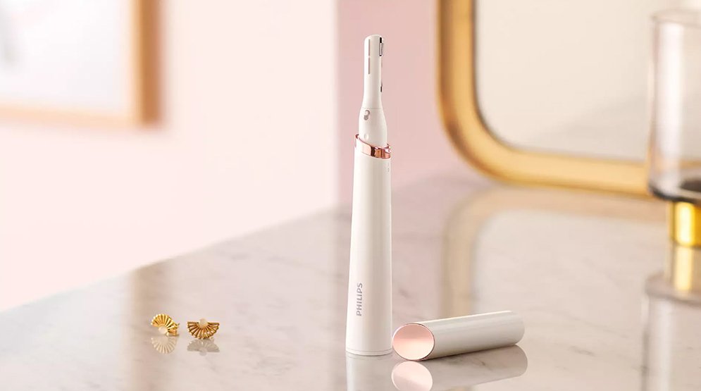Philips HP6388/00 Touch-up Pen Trimmer Flawless, Brows and Precise for Women