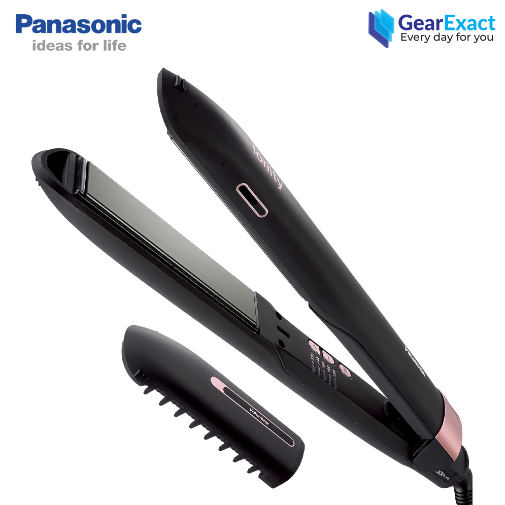 Panasonic EH-HV70 StraightCare and Curl Hair Straightener for Women