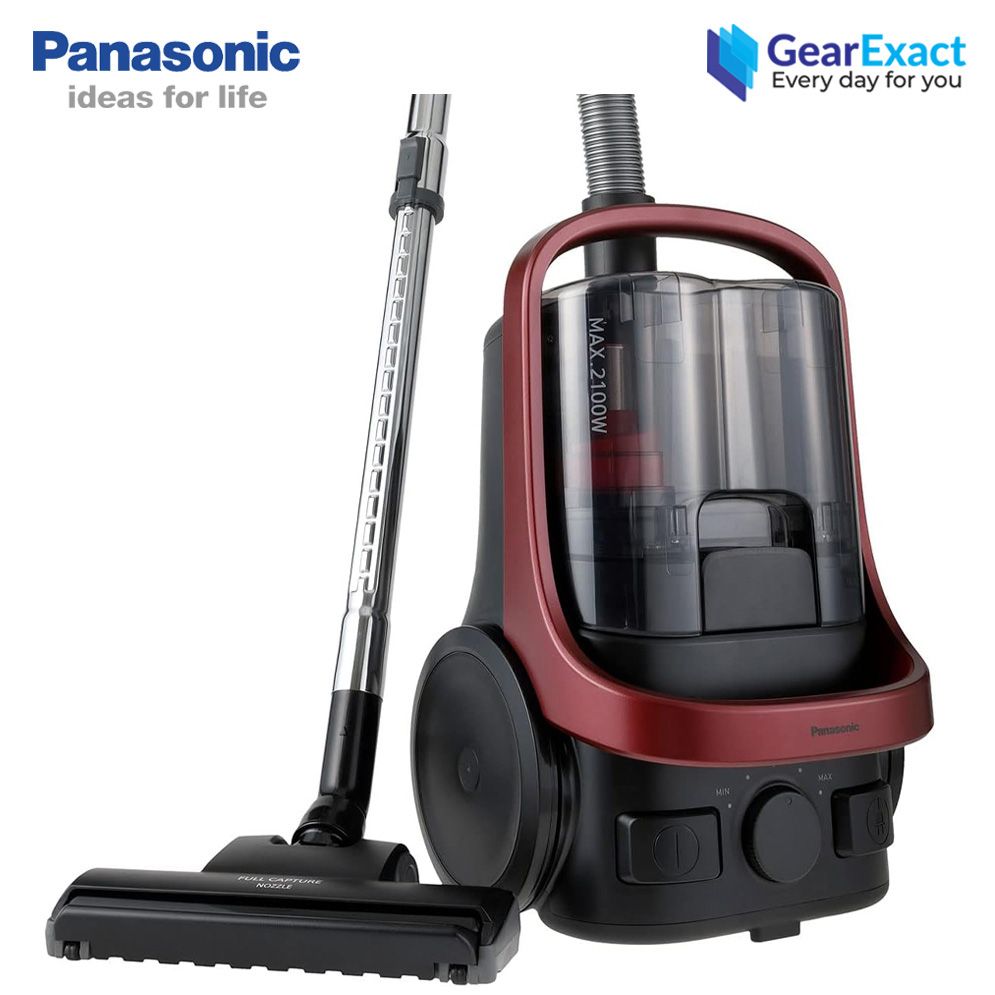 Panasonic MC-CL607 Cyclone Bagless Canister Vacuum Cleaner with HEPA Filter