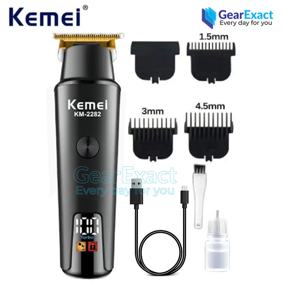 Kemei KM-2282 Hair Clipper and Beard Trimmer for Men