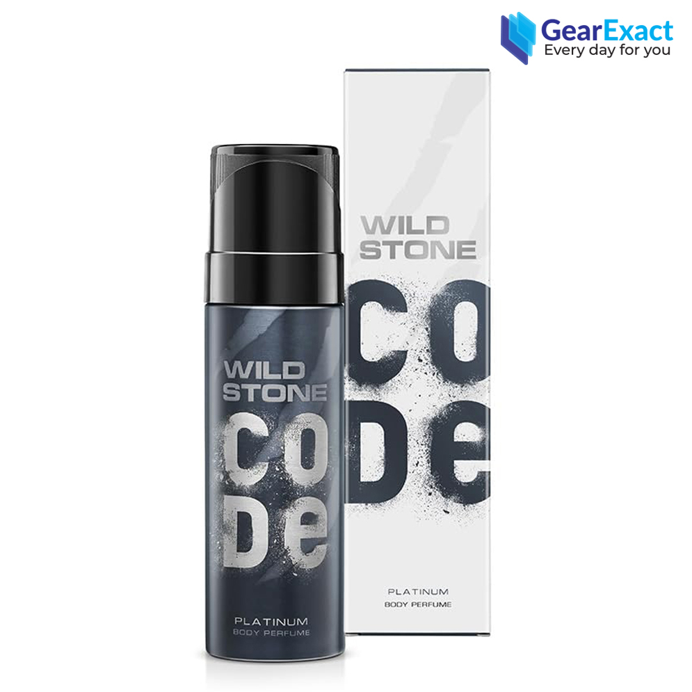 Wild Stone-Code Platinum No Gas Body Perfume for Men