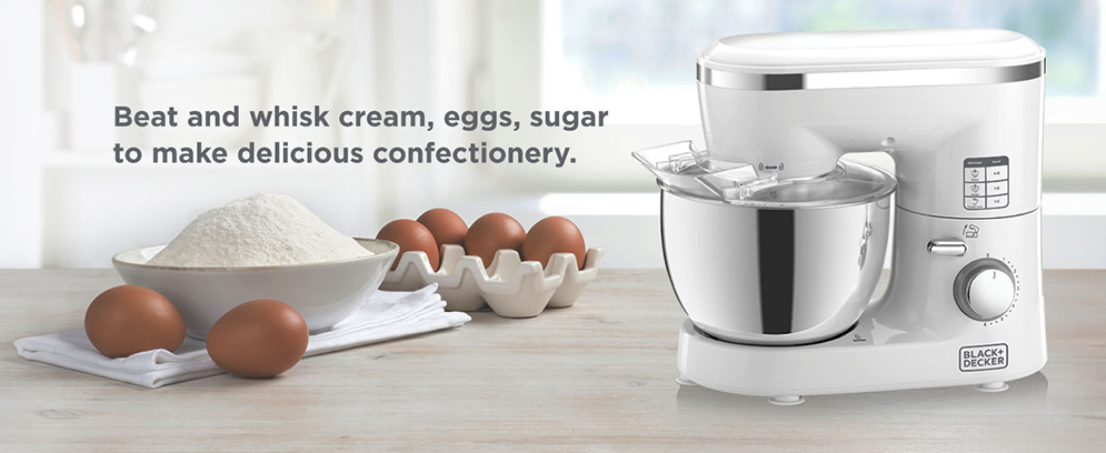 Black+Decker SM1000 Stand Mixer and Kitchen Machine