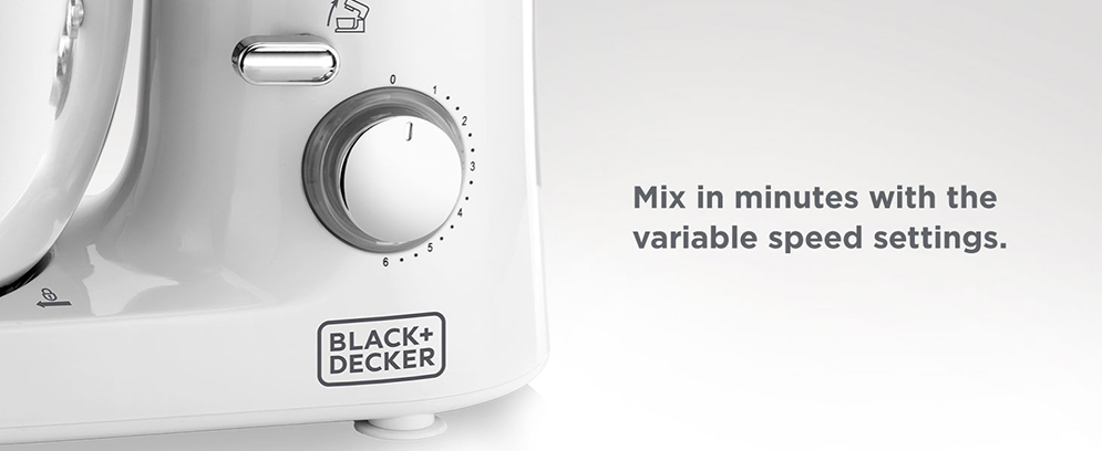 Black+Decker SM1000 Stand Mixer and Kitchen Machine