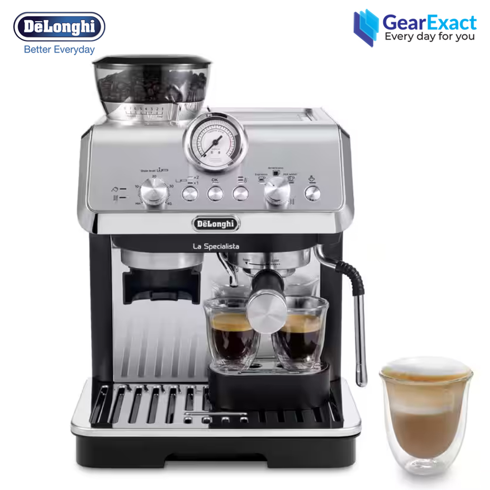 De'Longhi EC9155.MB La Specialista Arte Manual Espresso Machine