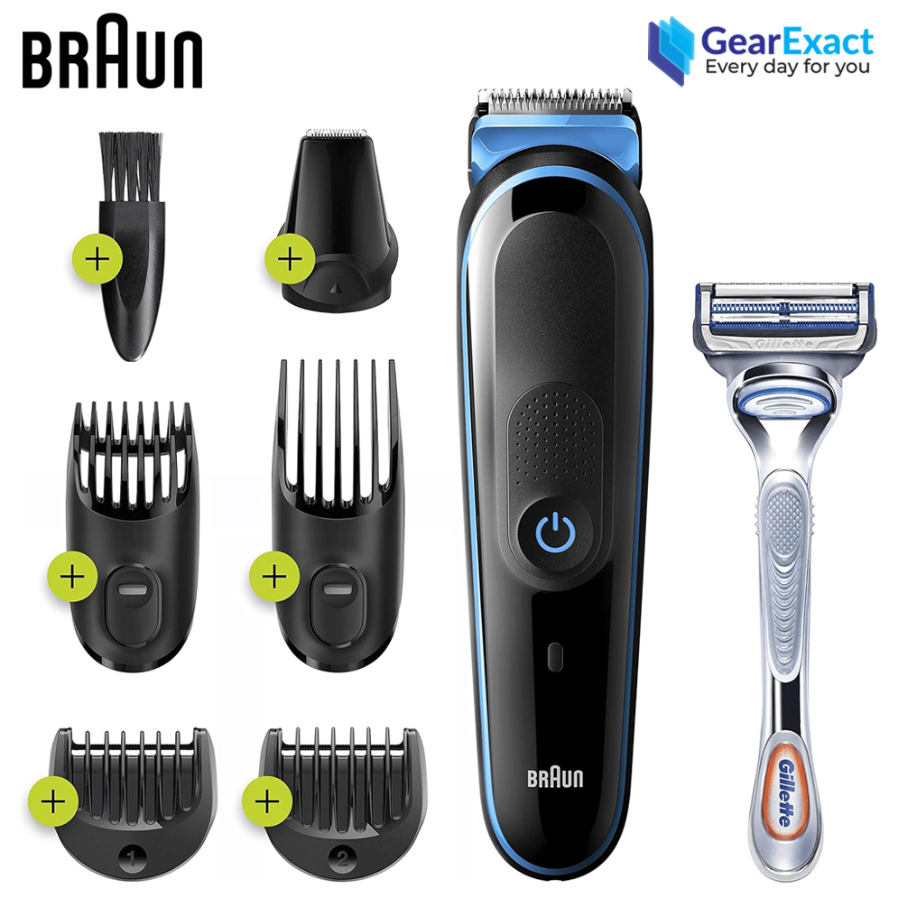 Braun MGK3242 All-in-One Trimmer Hair and Beard Grooming Kit for Men