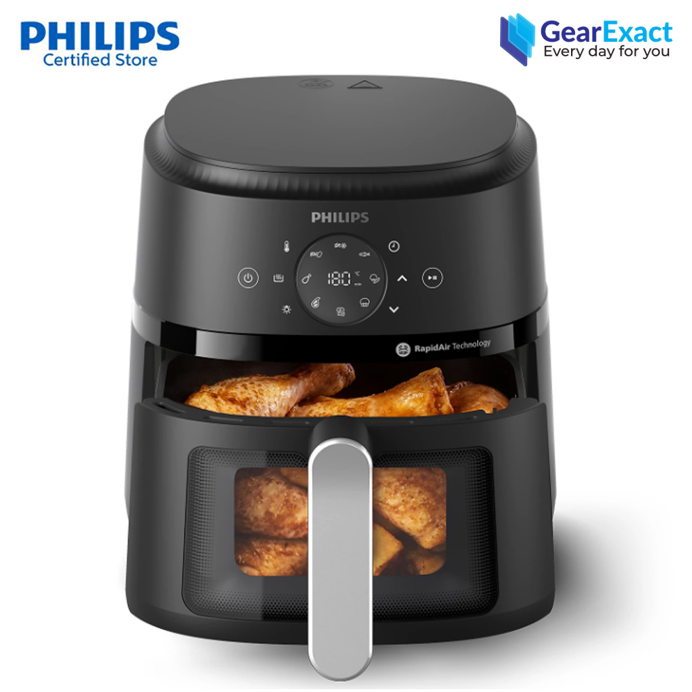 Philips NA221/00 Digital Airfryer 2000 Series with Cooking Window