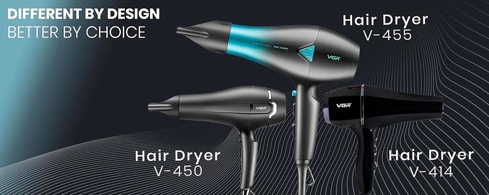 VGR V-455 Essential DryCare Hair Dryer Salon Series for Women