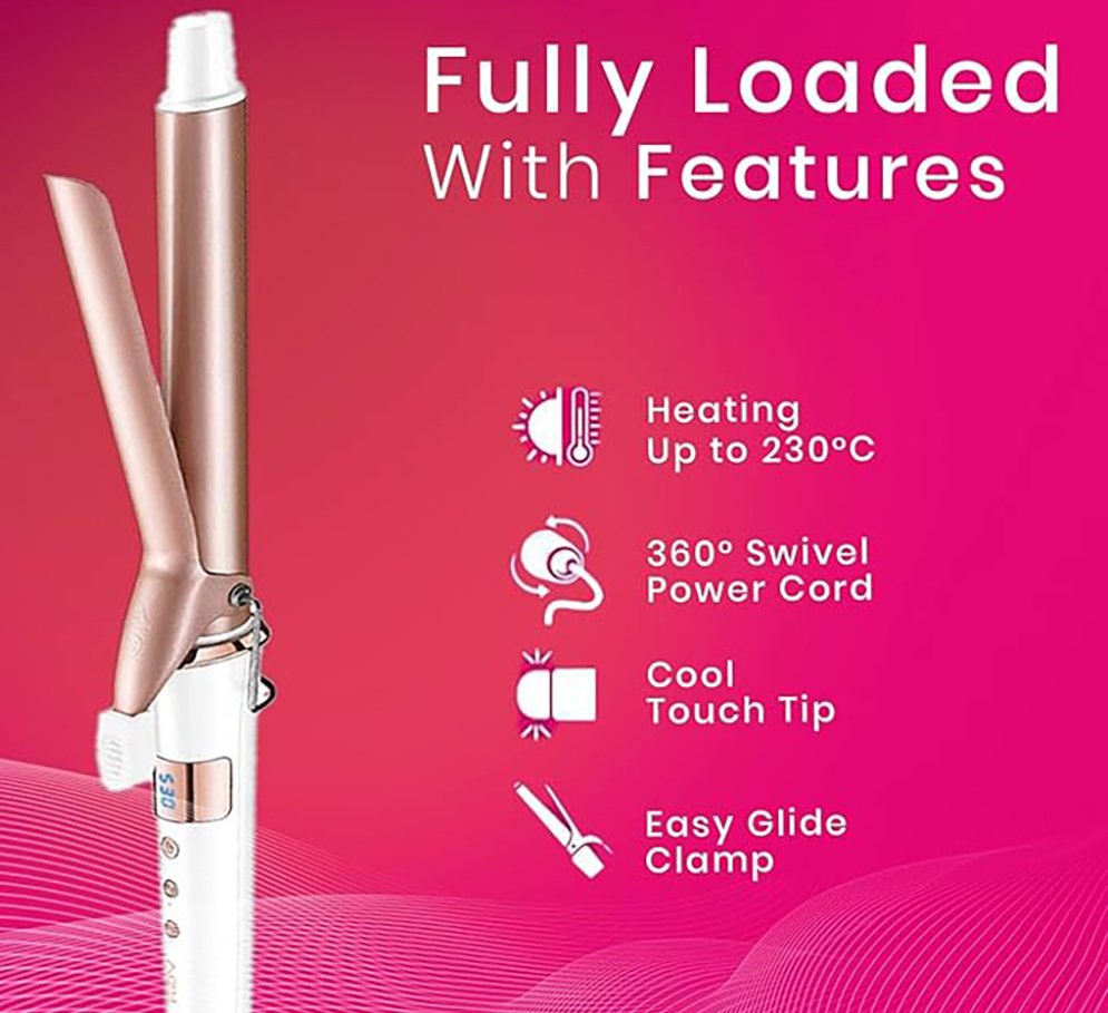 VGR V-578 EssentialCare Hair Curler for Women