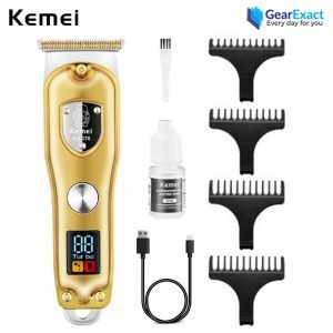Kemei KM-078 Hair Clipper and Beard Trimmer for Men