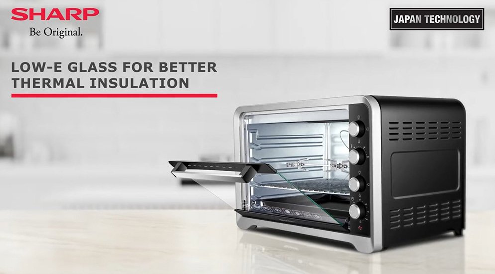 Sharp EO-G120-K3 Electric Oven Durable Galvanized 100 Liter