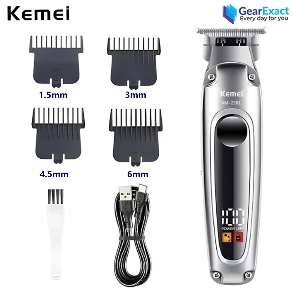 Kemei-KM-2261-Hair-Clipper-and-Beard-Trimmer-for-Men Kemei KM-2261 Hair Clipper and Beard Trimmer for Men