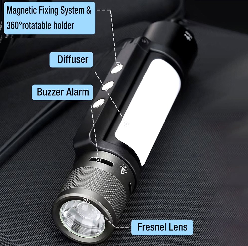 NexTool NE20030 Outdoor 6-in-1 Thunder Flashlight