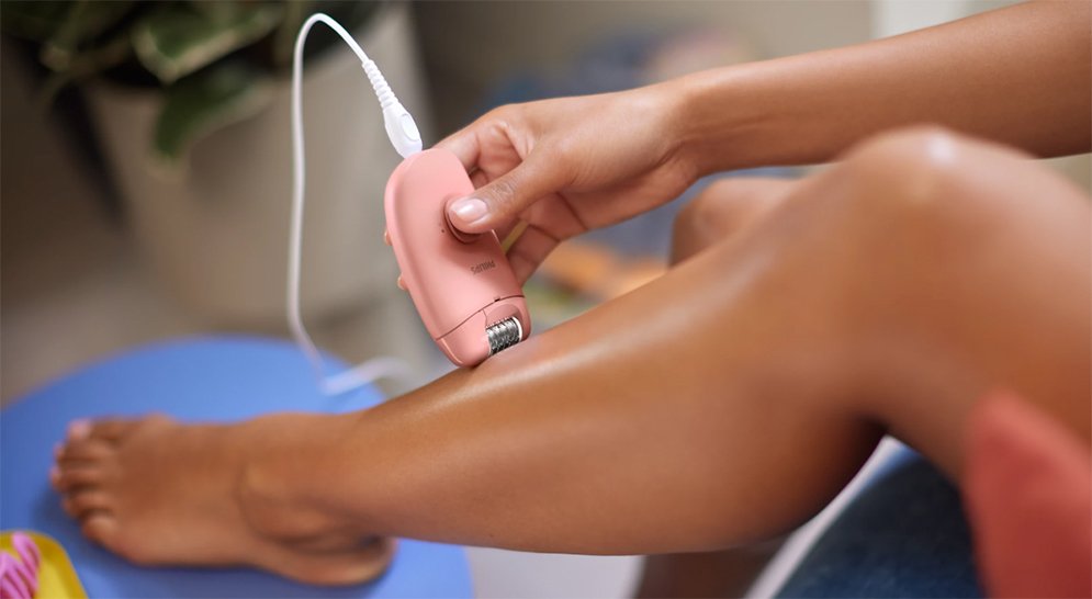 Philips BRE229/00 Satinelle Essential Corded Compact Epilator Series 2000 for Women