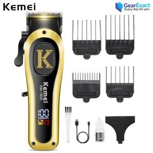 Kemei KM-1800 Professional Hair Clipper and Beard Trimmer Salon Series for Men
