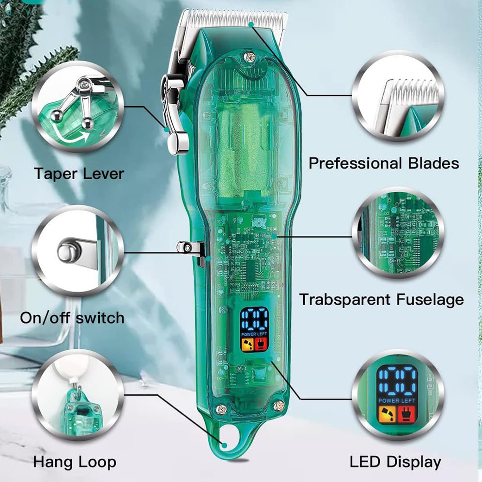 VGR V-660 Professional Hair Clipper and Beard Trimmer Salon Series for Men