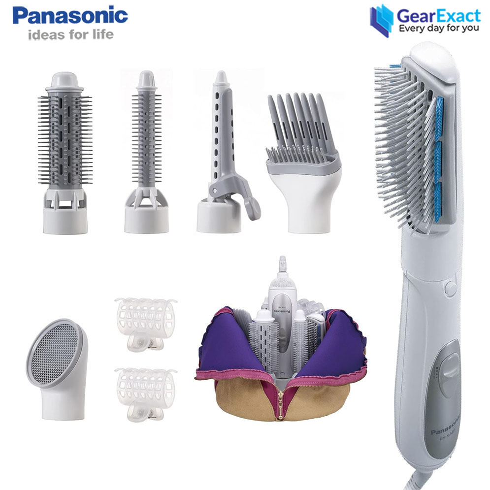 Panasonic EH-KA81 Multi Styler 8-in-1 Hair Styler Curler, Straightener, and Dryer for Women