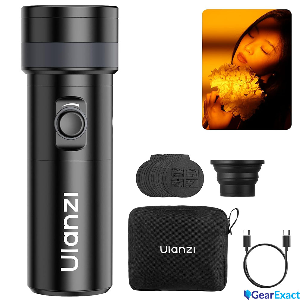 Ulanzi LM01 Professional Photography RGB Flashlight and Video Camera Light