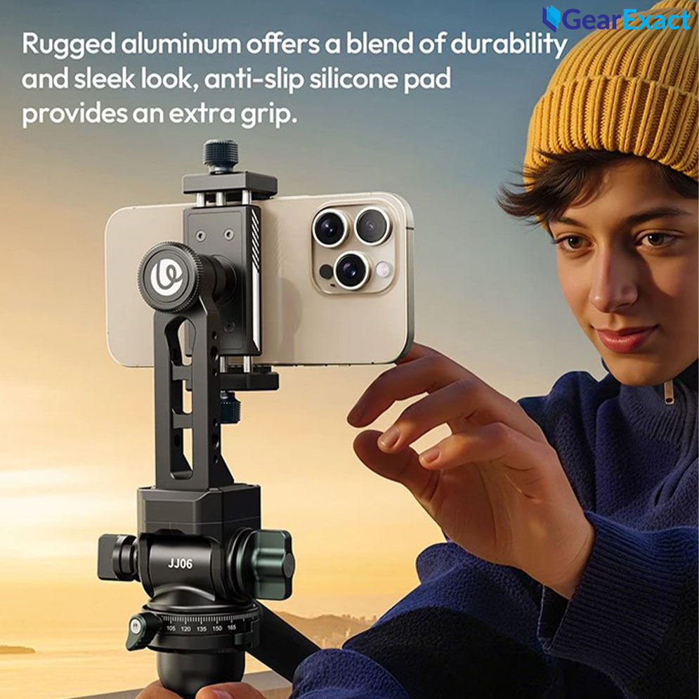 Ulanzi MA53-360 Rotation Metal Phone Holder Tripod Mount