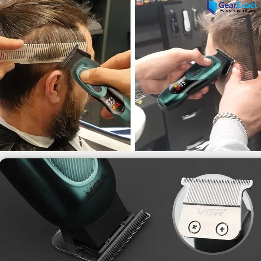 VGR V-227 Professional Hair Clipper and Beard Trimmer Salon Series for Men