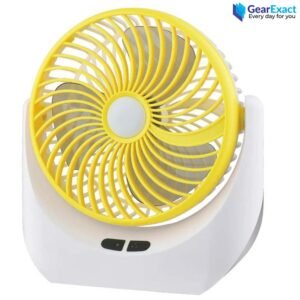 JYSUPER JY-1880 Super Rechargeable mini Table Fan with Portable LED light