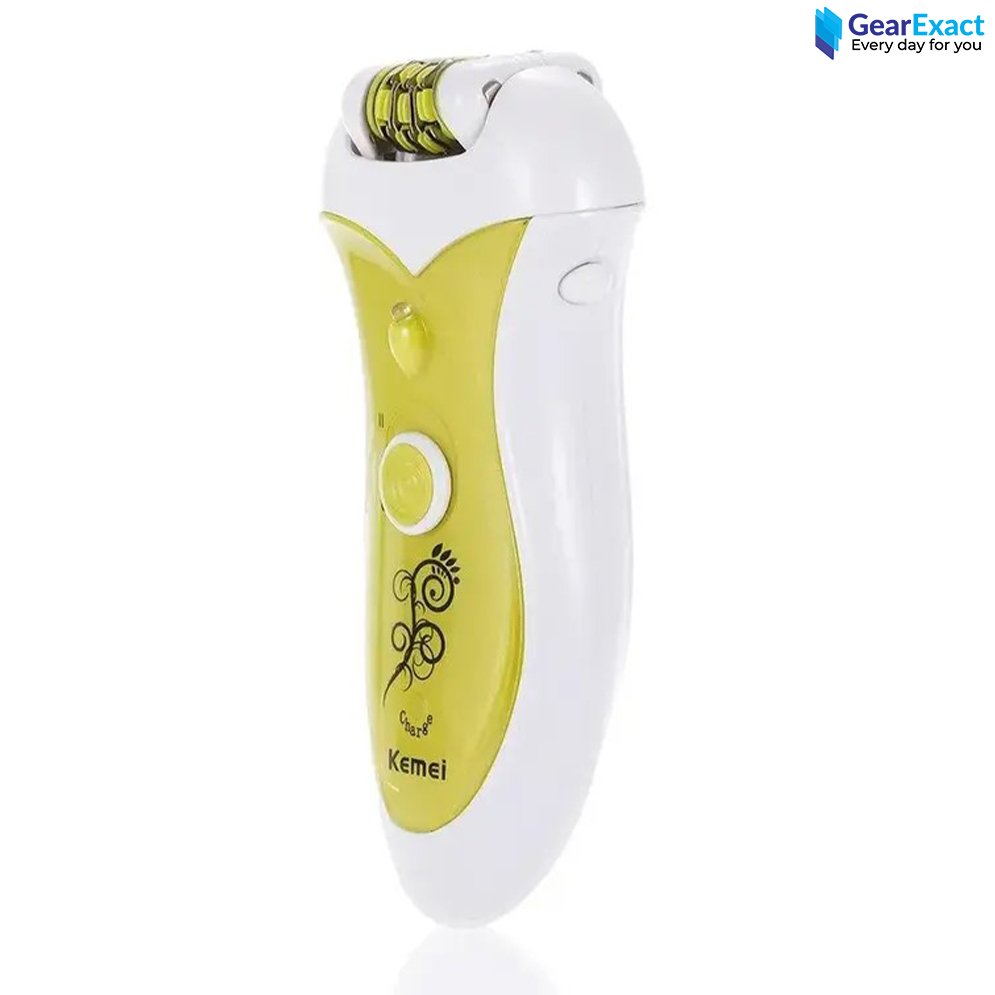 Kemei KM-1901 Rechargeable Hair Removal 2 in 1 Lady Epilator