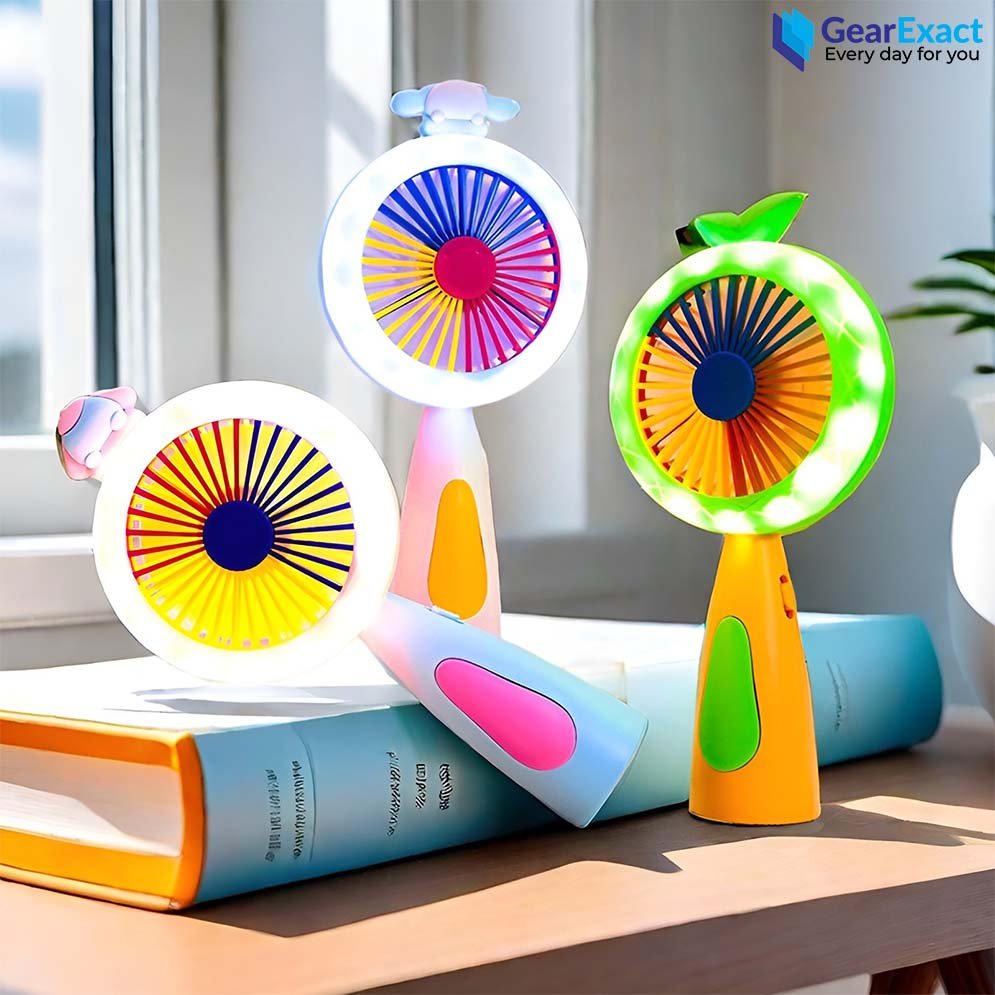 Portable HQ66-23A Rechargeable Compact Mini Fan 