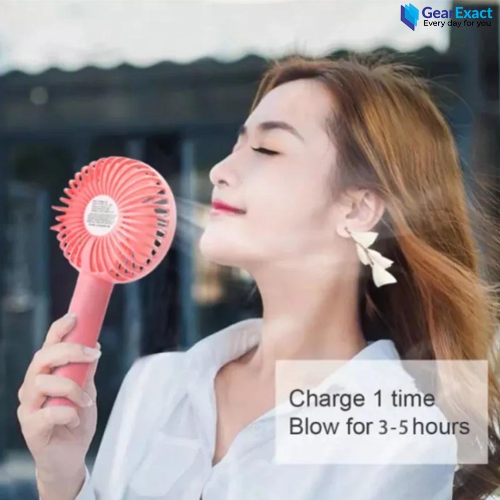 Portable REP-04 Mini Compact Rechargeable Hand Fan 