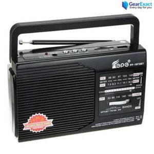 Fepe FP-1972BT AM/FM/SW 3-Bands Radio with USB/TF Card Music Player