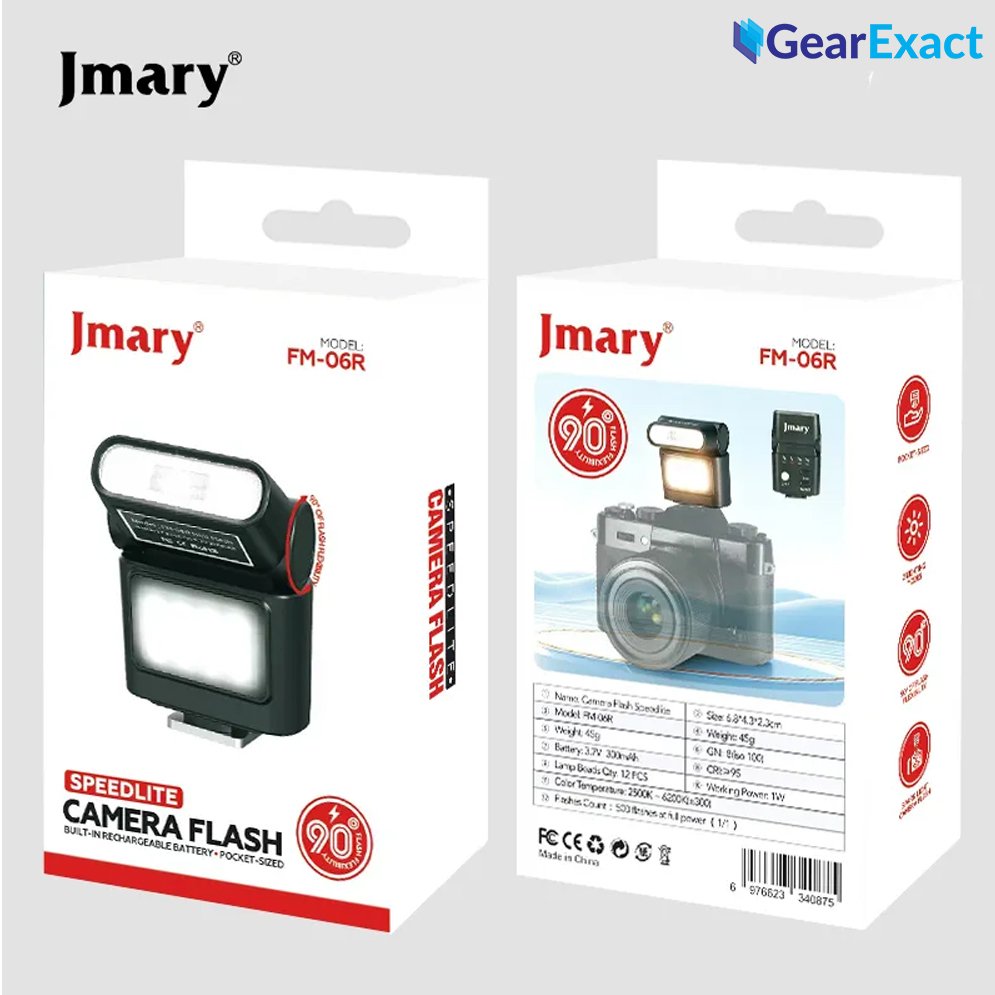 Jmary FM-06R Mini Camera Flash Video Light