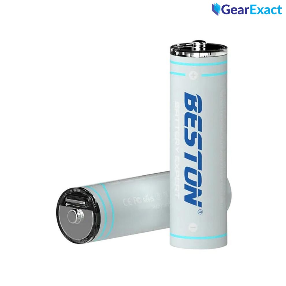 Beston 2200mWh AA USB-C Battery Bundle of 2 Piece