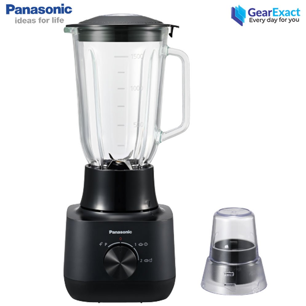 Panasonic MX-EG5311 Glass Jug Blender with Dry Mill for Juice, Smoothies, Soup and Spices